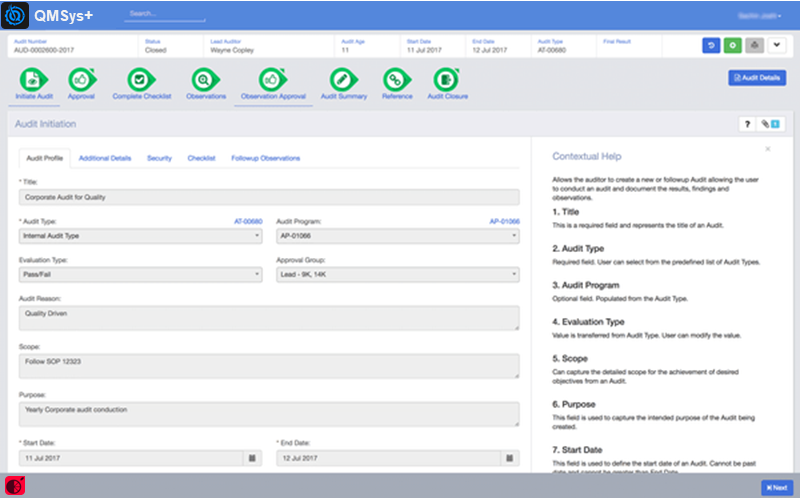 Audit Management