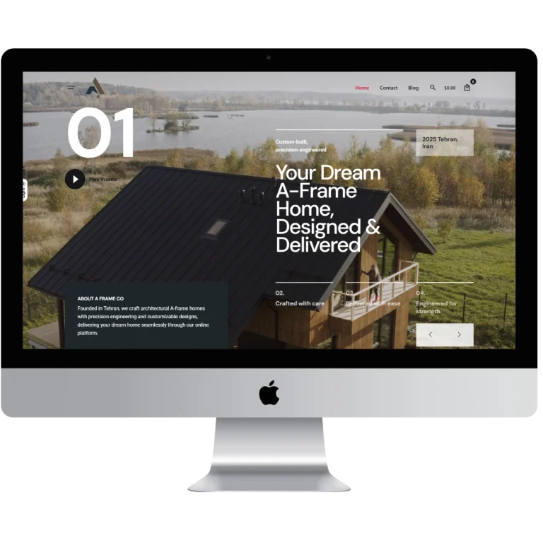 A Frame Co – Website Design & Development