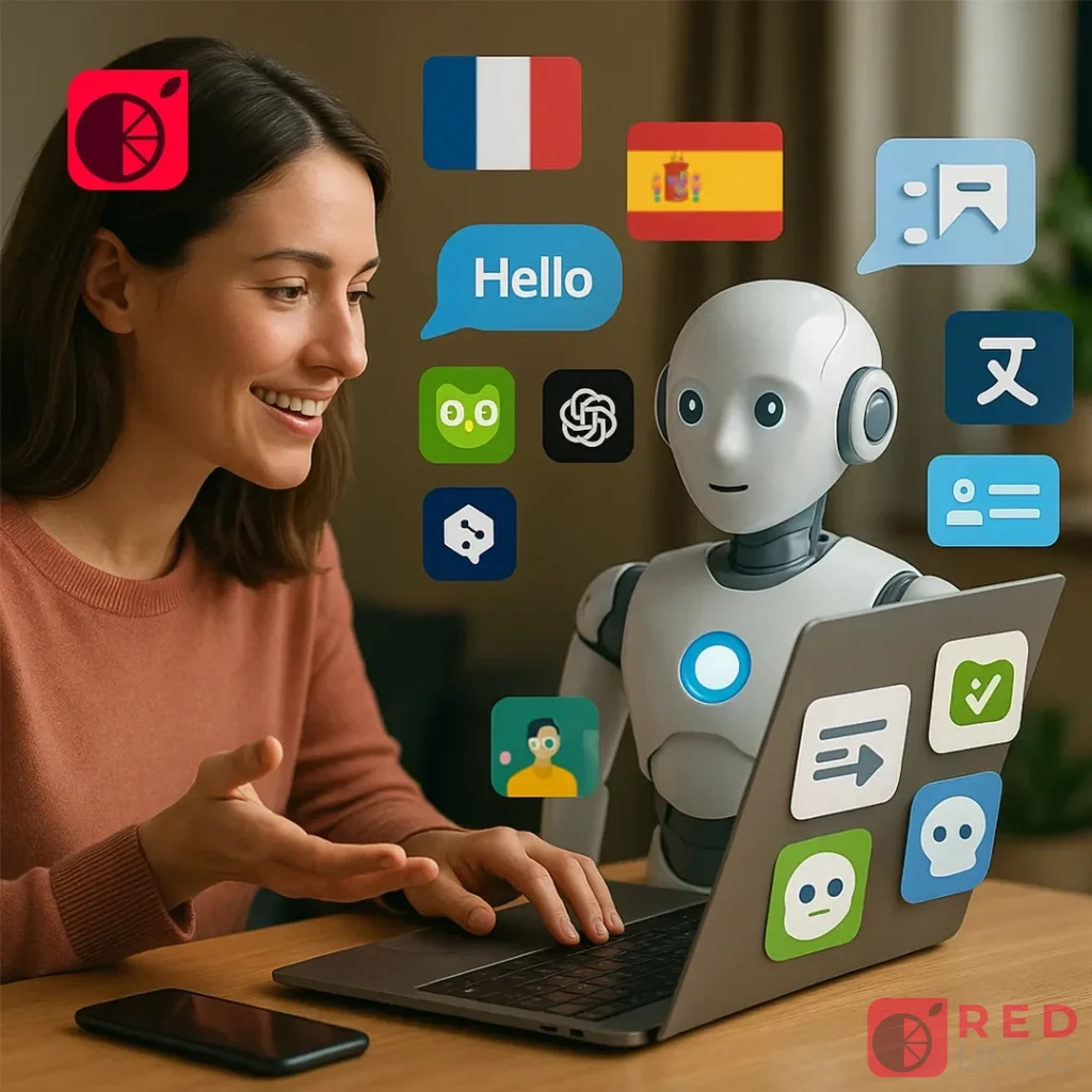 Language learning AI